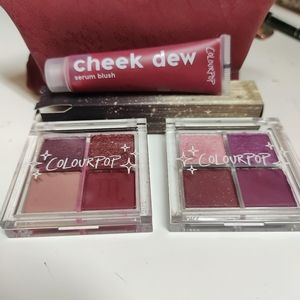 ColourPop Quads & Serum Blush
